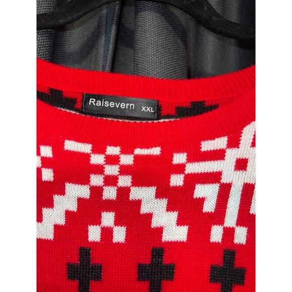 Ugly Christmas Sweater Xmas Size XXL Sloth - Picture 2 of 3